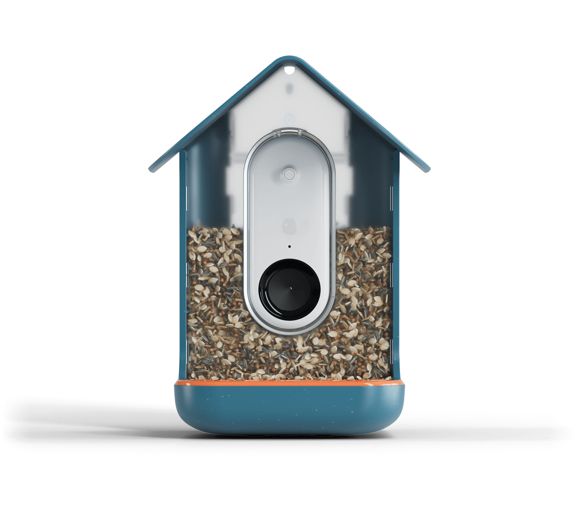 Blue Smart Bird Feeder